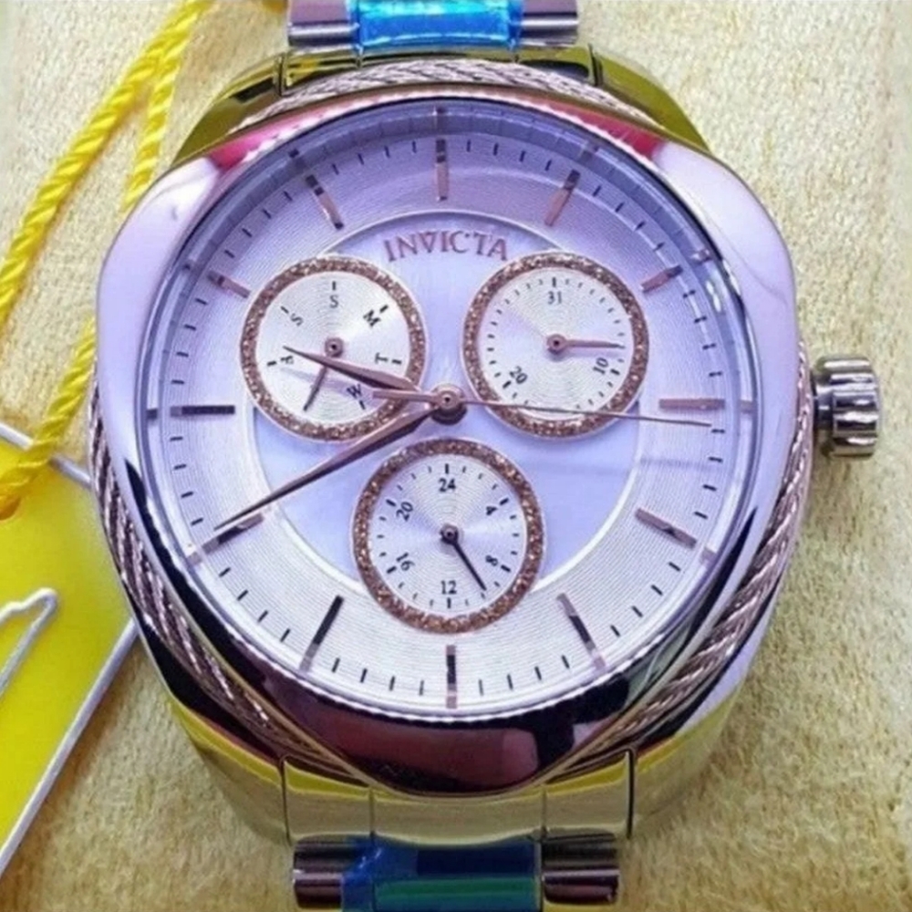 FIRM PRICE-INVICTA BOLT STAINLESS LADIES WATCH